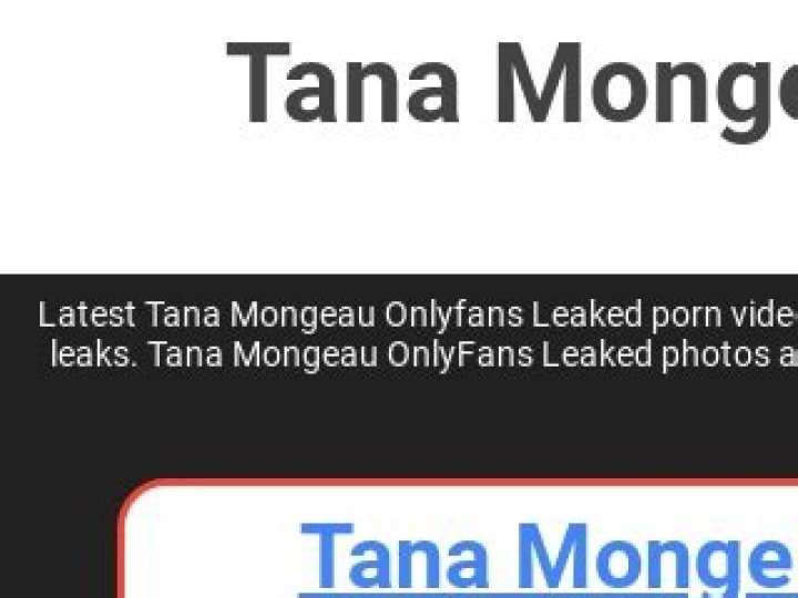 Unveiling Tana Mongeau's OnlyFans Leaks: Uncovering Secrets And Impact
